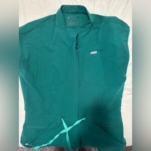 Hunter Green figs jumpsuit